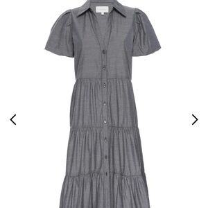 Brochu walker tiered dress